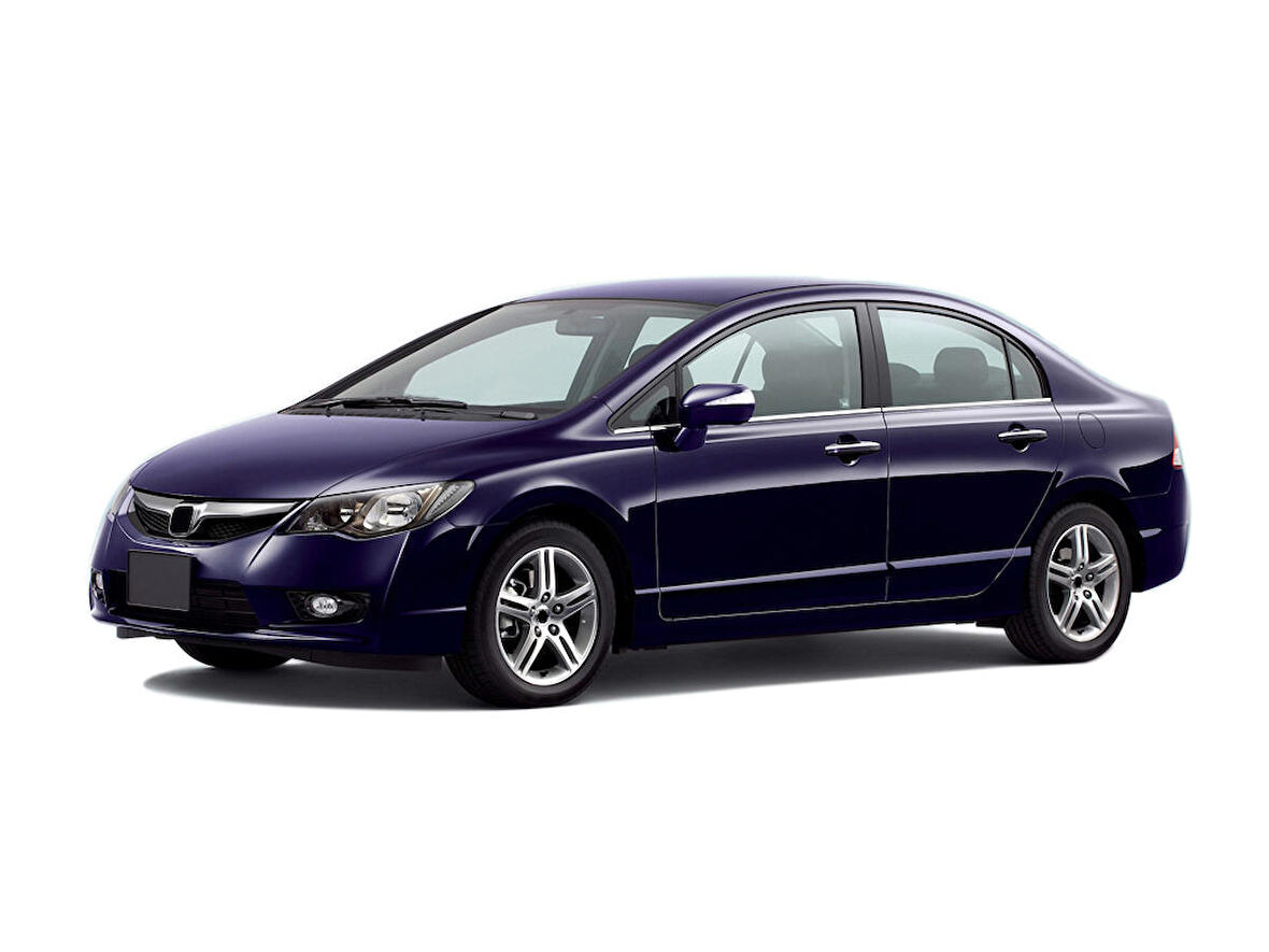 S-Dizayn Honda Civic Krom Cam Çıtası 6 Prç 2006-2012