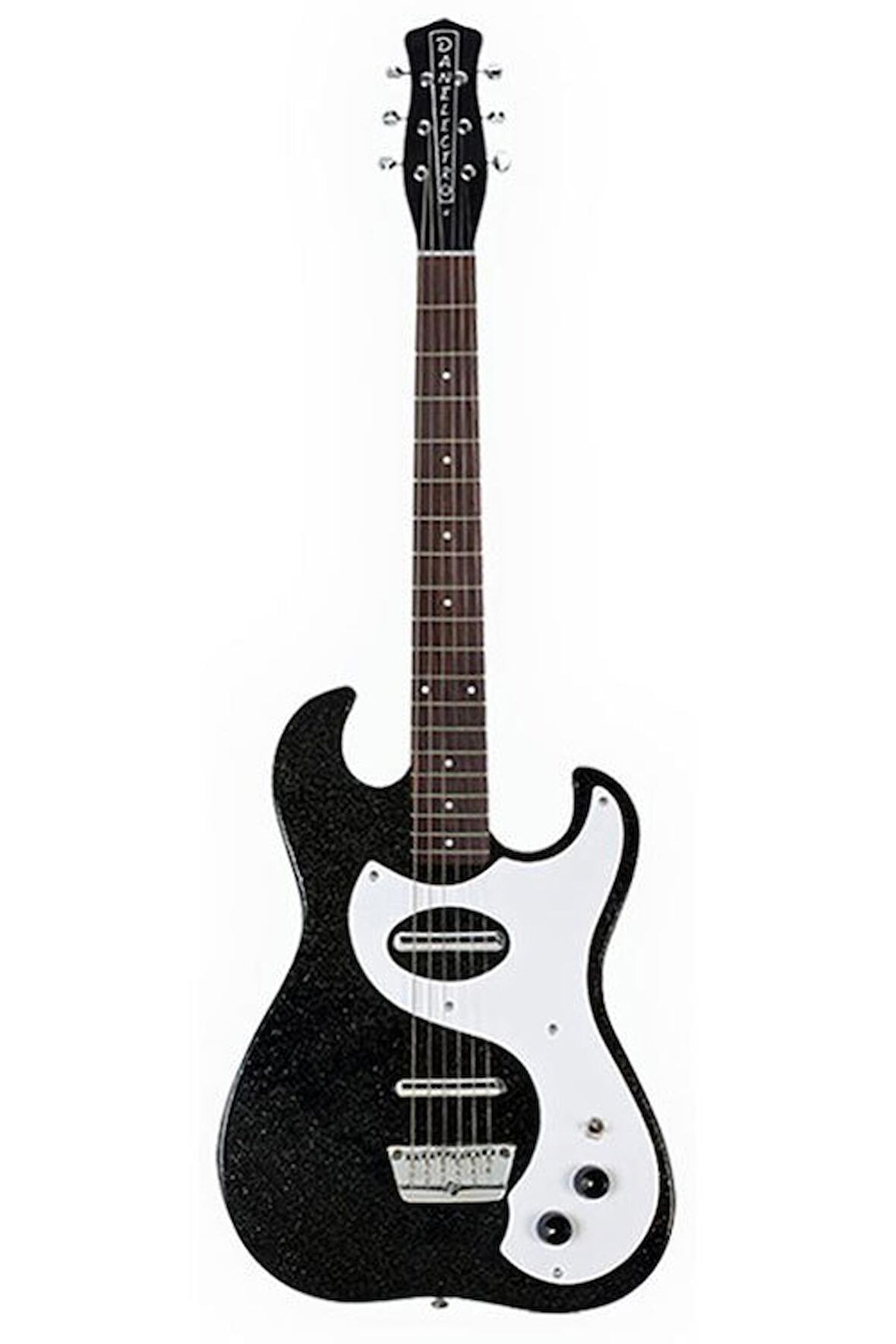 Danelectro 63 Dano Elektro Gitar (63DANOBLKSPK)