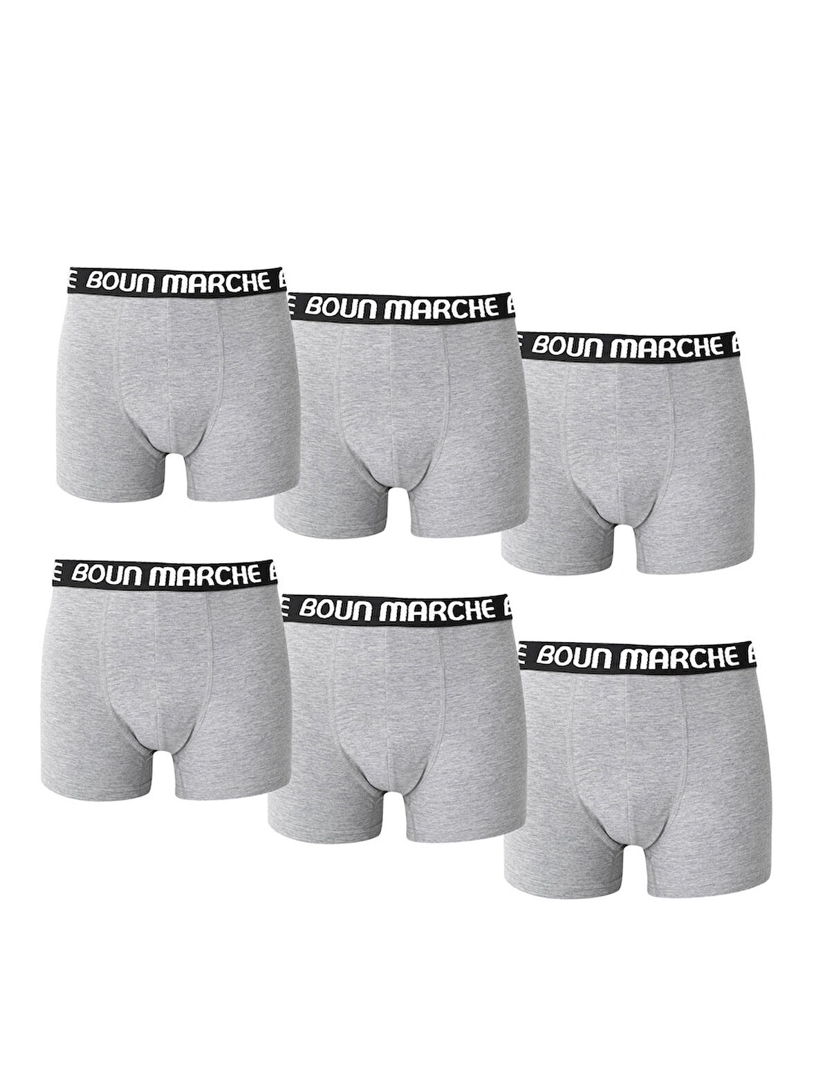 Erkek Boxer Likralı Premıum 6'lı Kutu CHESTER BM-CLS