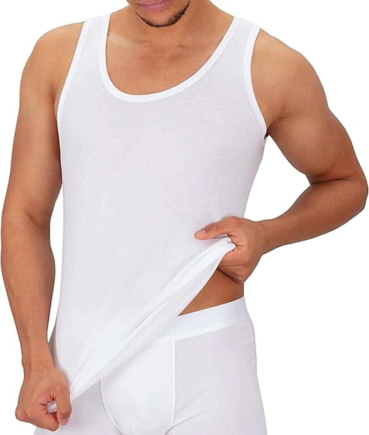 Erkek Atlet Premium 6'lı Kutu Penye Süprem %100 Pamuk