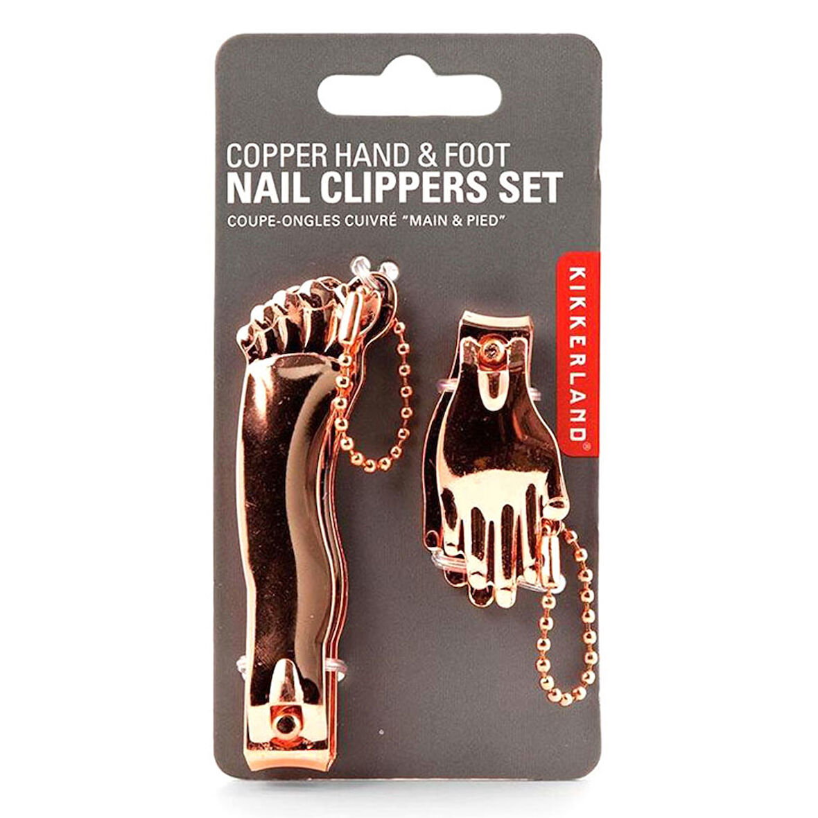 Kikkerland El ve Ayak Tırnak Makası Seti Metalik