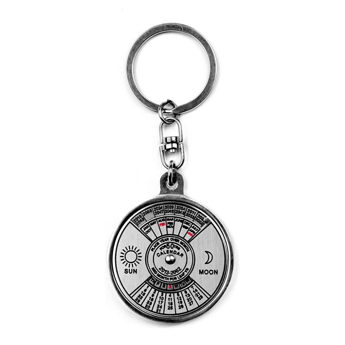 Kikkerland 50 Yıllık Takvim Anahtarlık