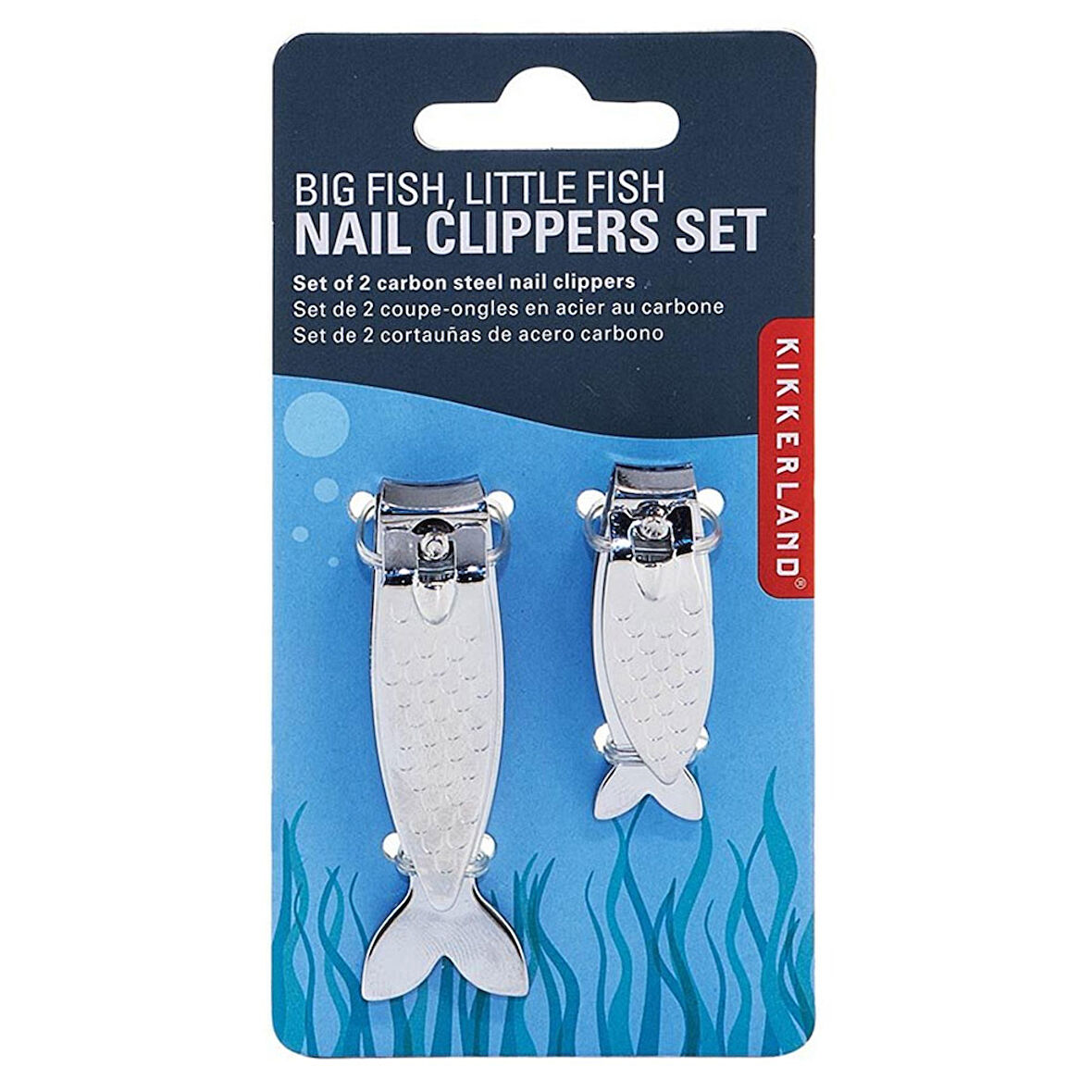 Kikkerland Big Fish ve Little Fish Tırnak Makası Seti
