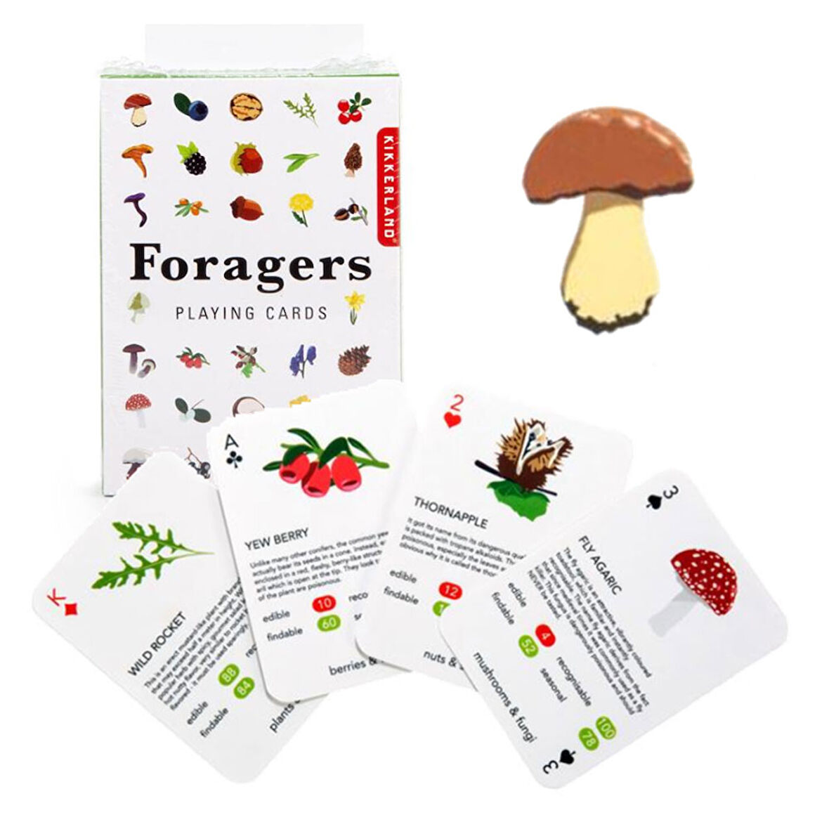 Kikkerland Bitkiler Oyun Kartı