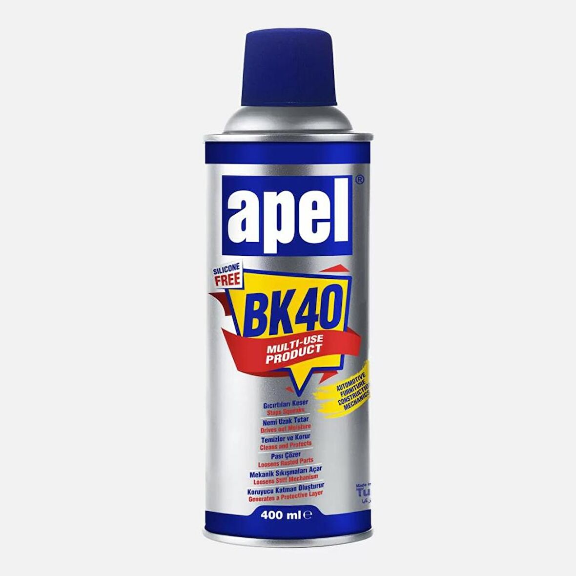 Çok Amaçlı Pas Temizleyici Aerosol 400 ML