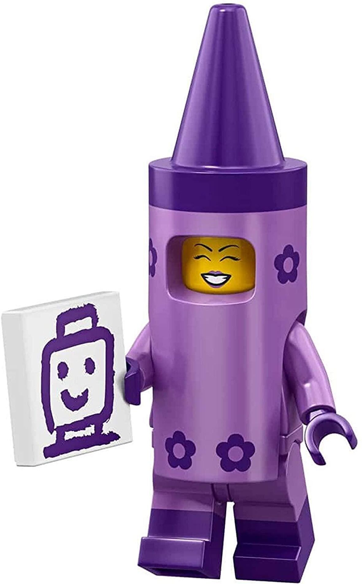 Lego Minifigür - Lego Movie 2 - 71023 - Crayon Girl