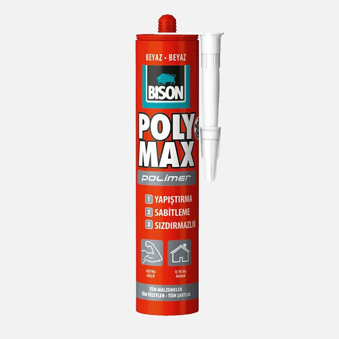 Polymax Su Geçirmez Beyaz Dolgu Macunu 465 Gr