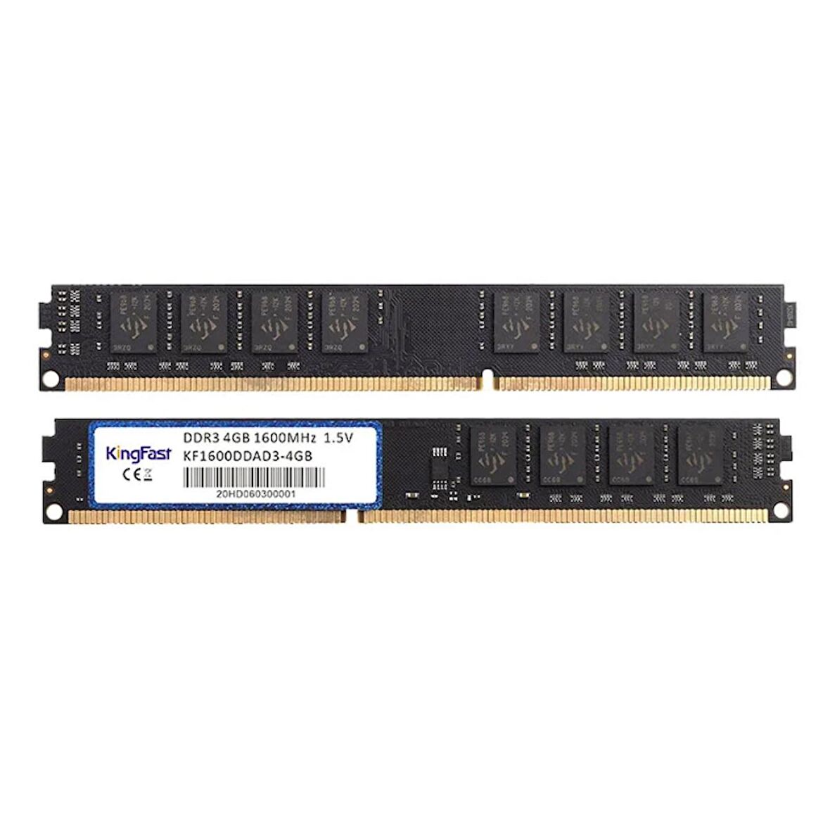 KİNGFAST 4 GB DDR3 1600 MHZ 1.5V MASAÜSTÜ PC RAM BELLEK