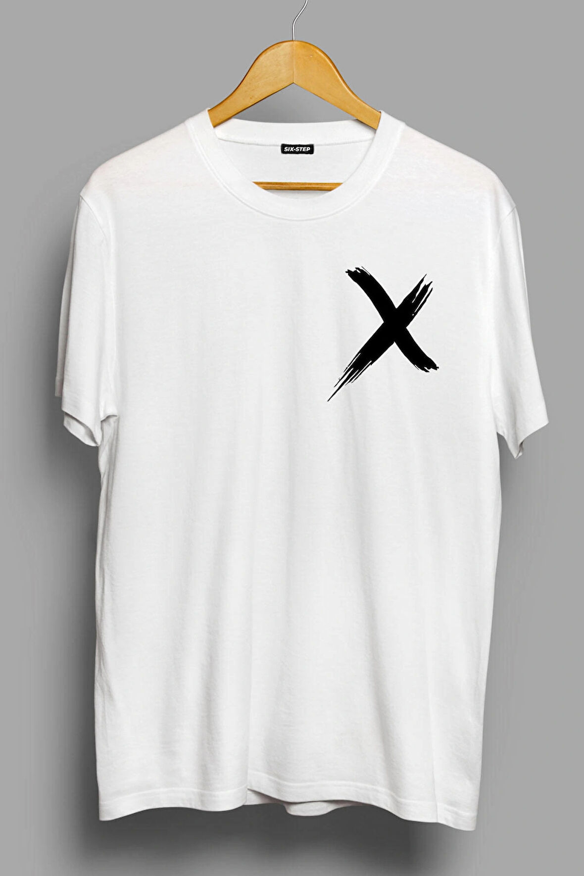 X - Üniseks Oversize Dijital Baskılı T-shirt