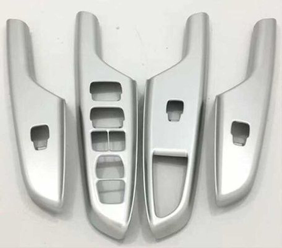 Hyundai Kona Kapı Kolçak Kaplama - Silver