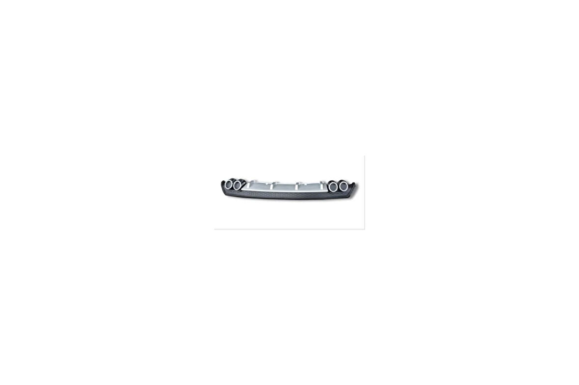 Volkswagen Polo 2014-2018 MK5 4 Egzoz Difüzör - Silver