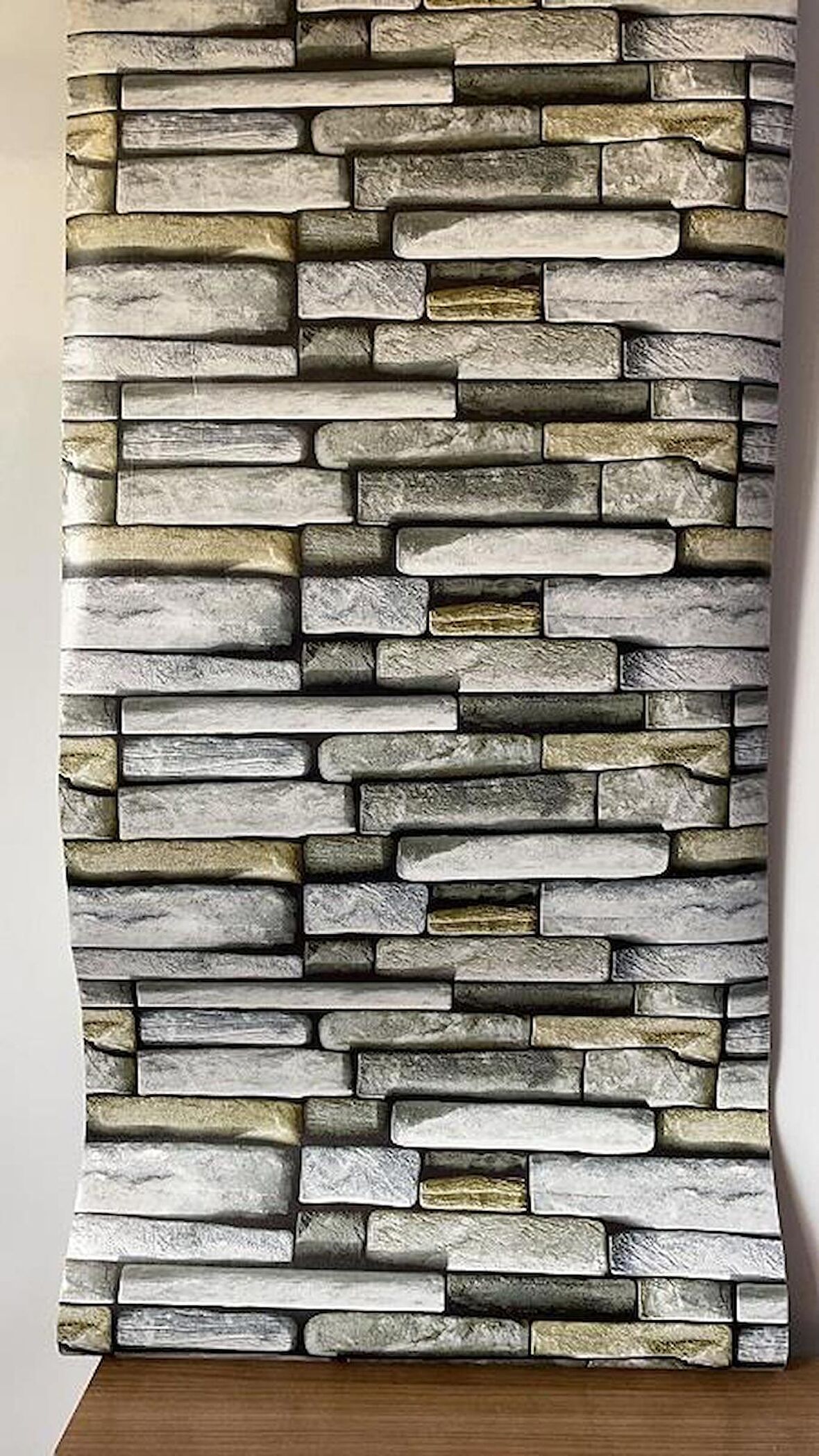 Desenli Kendiliginden Yapışkanlı Kaplama Folyosu 45 CM X 2 METRE