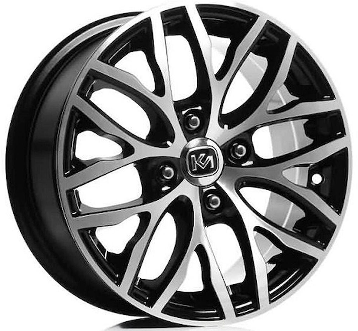 FORD FİESTA UYUMLU JANT KM465 6.5X15 4X108 ET-35 67.2 BD (4 ADET)
