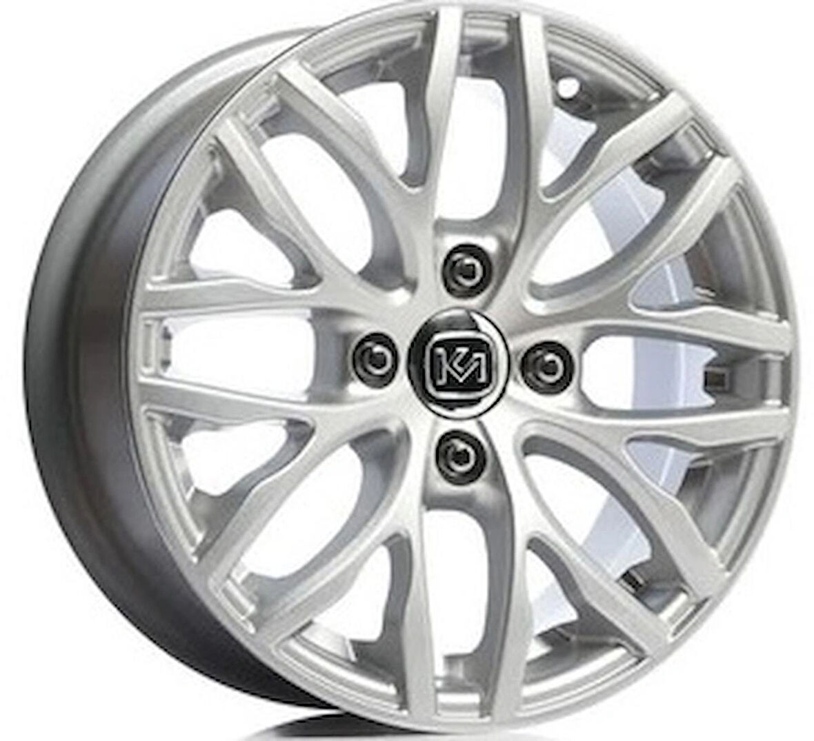 PEUGEOT UYUMLU JANT KM465 6.5X15 4X108 ET-20 65.1 SiLVER (4 ADET)