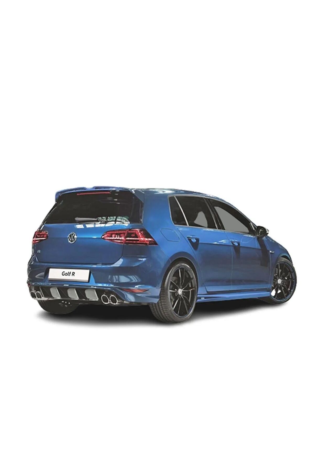 Volkswagen Golf 7 (2012-2016)Uyumlu  Oettinger Style Arka Tampon - Eki (plastik)