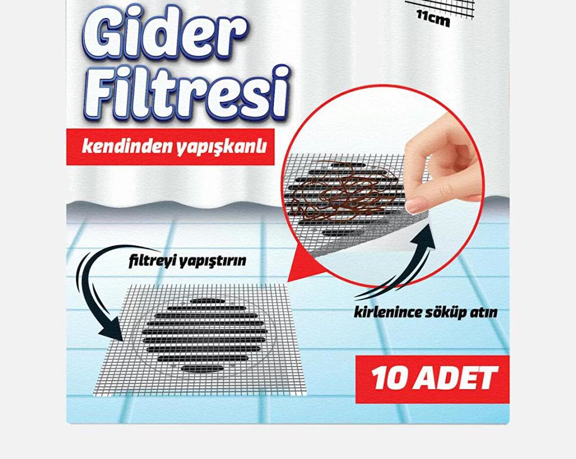 Kendinden Yapışkanlı Gider Filtresi