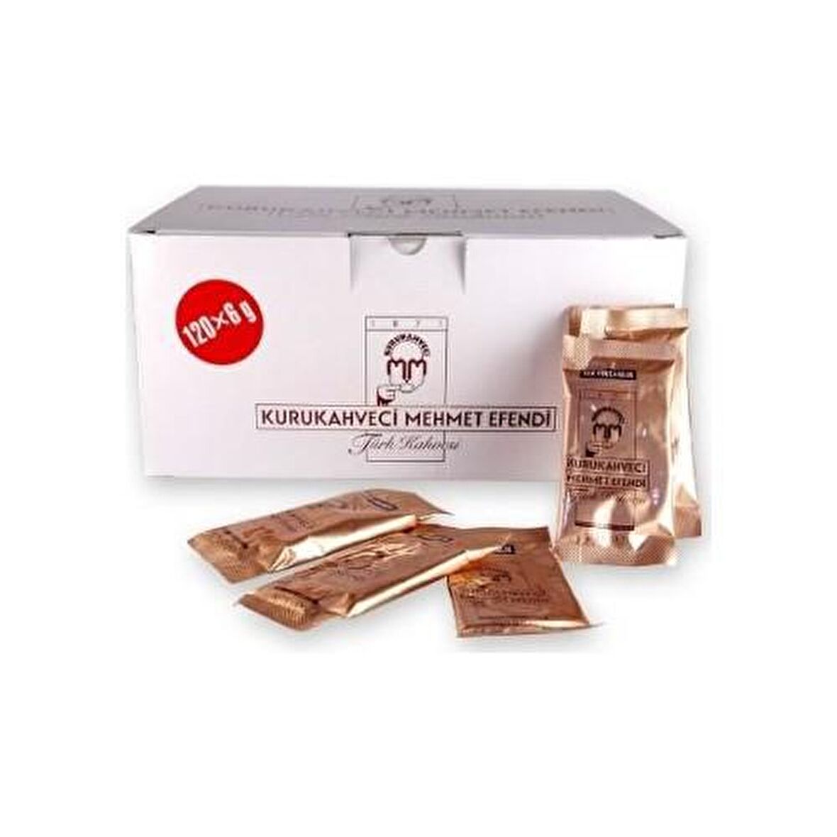 Sade Öğütülmüş Tek Kullanımlık Türk Kahvesi 120x6 gr