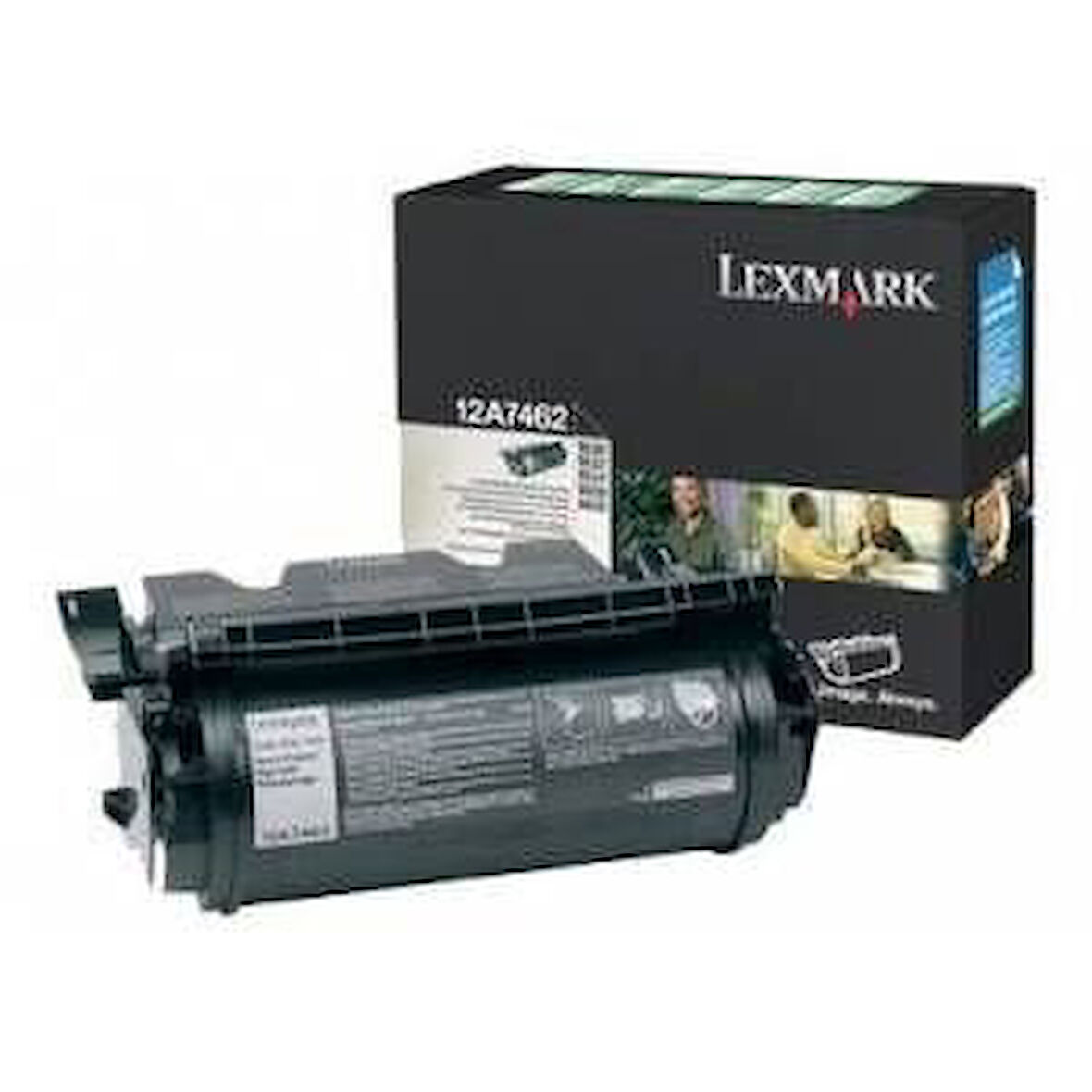 Lexmark 12A7462 Siyah Black Orjinal Toner T630 / T632