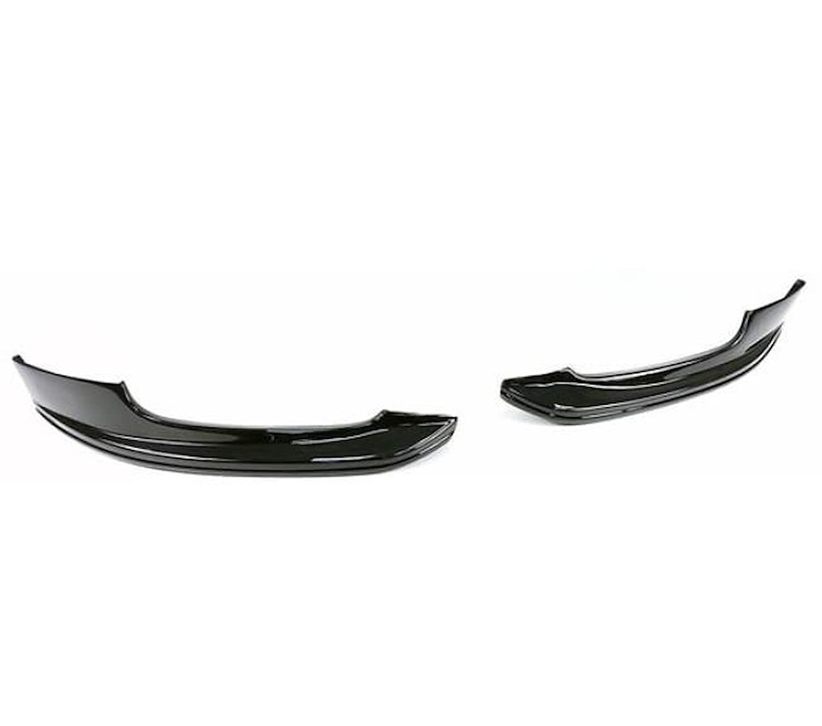 Audi A5 B8 Ön Tampon Flap Seti S Line Style Piona Black 2007 - 2011 abs plastik