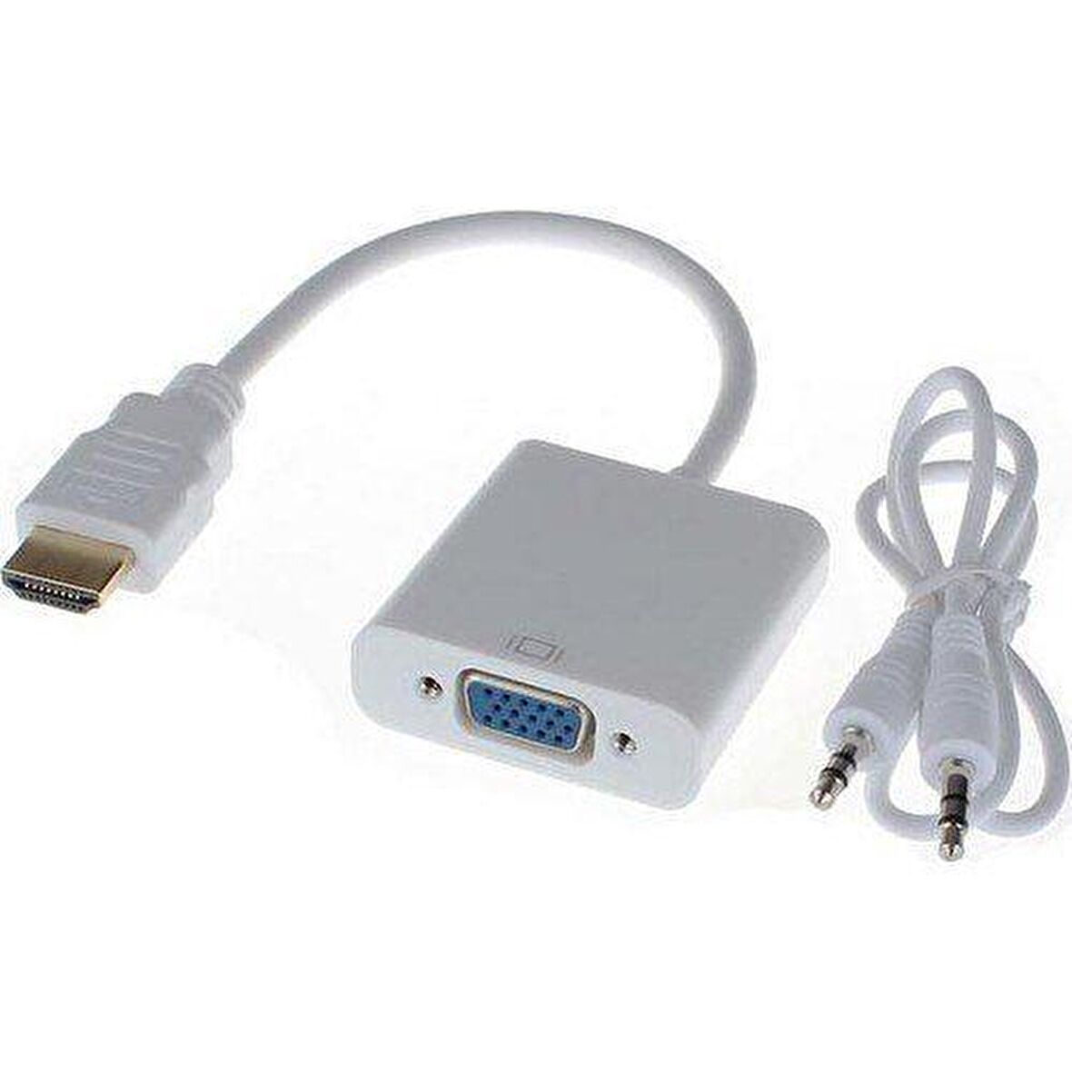 HDMI TO VGA SES AKTARIM DAHİL - HDMI TO VGA ÇEVİRİCİ DÖNÜŞTÜRÜCÜ