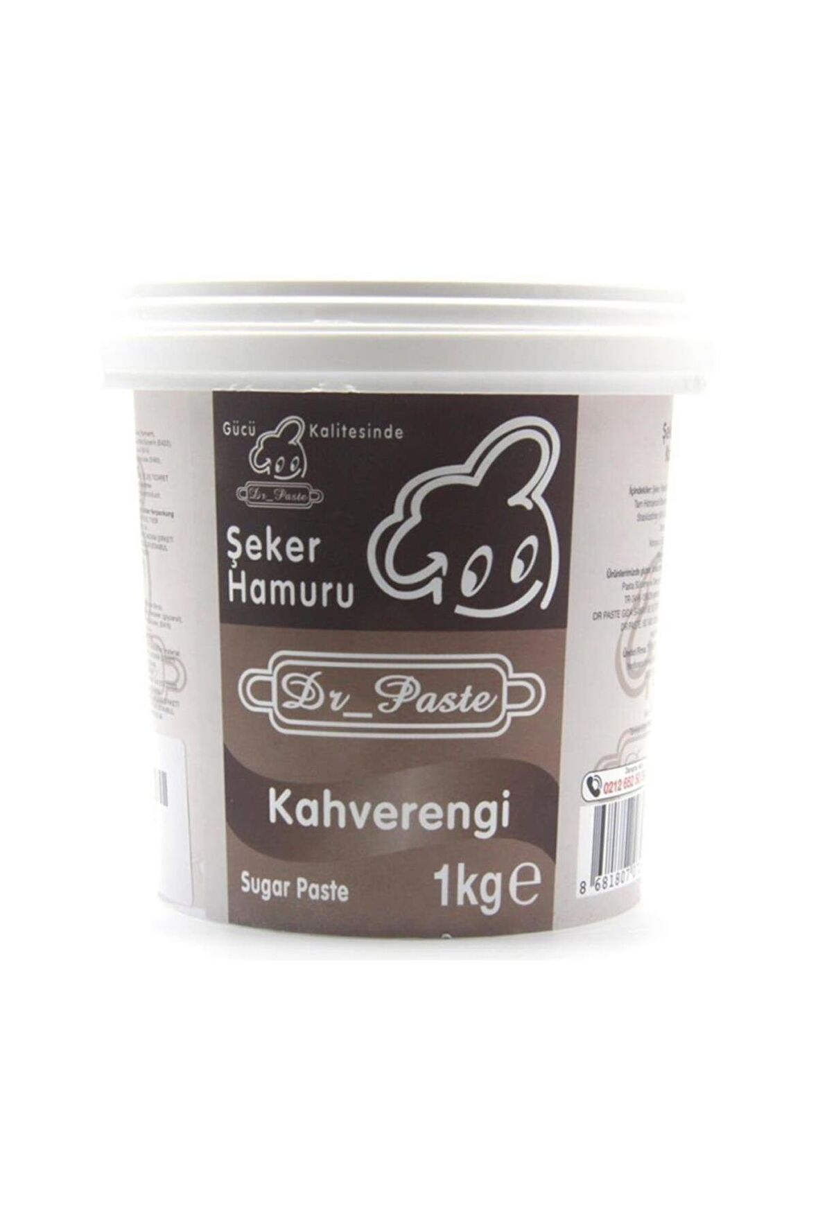 Dr Paste Kahverengi Şeker Hamuru 1 kg