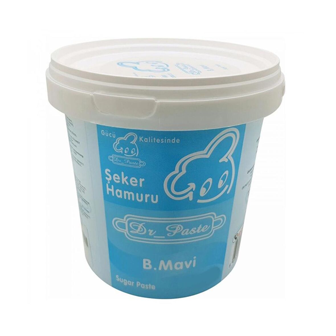 Dr Paste Şeker Hamuru  500 gr - Bebek Mavi