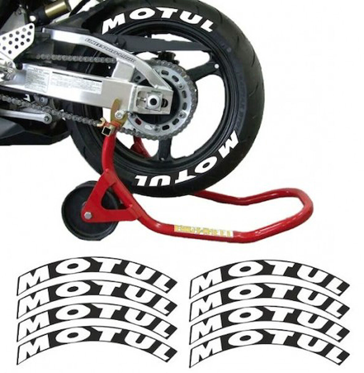 GOGO 3D LASTİK YAZISI MOTUL