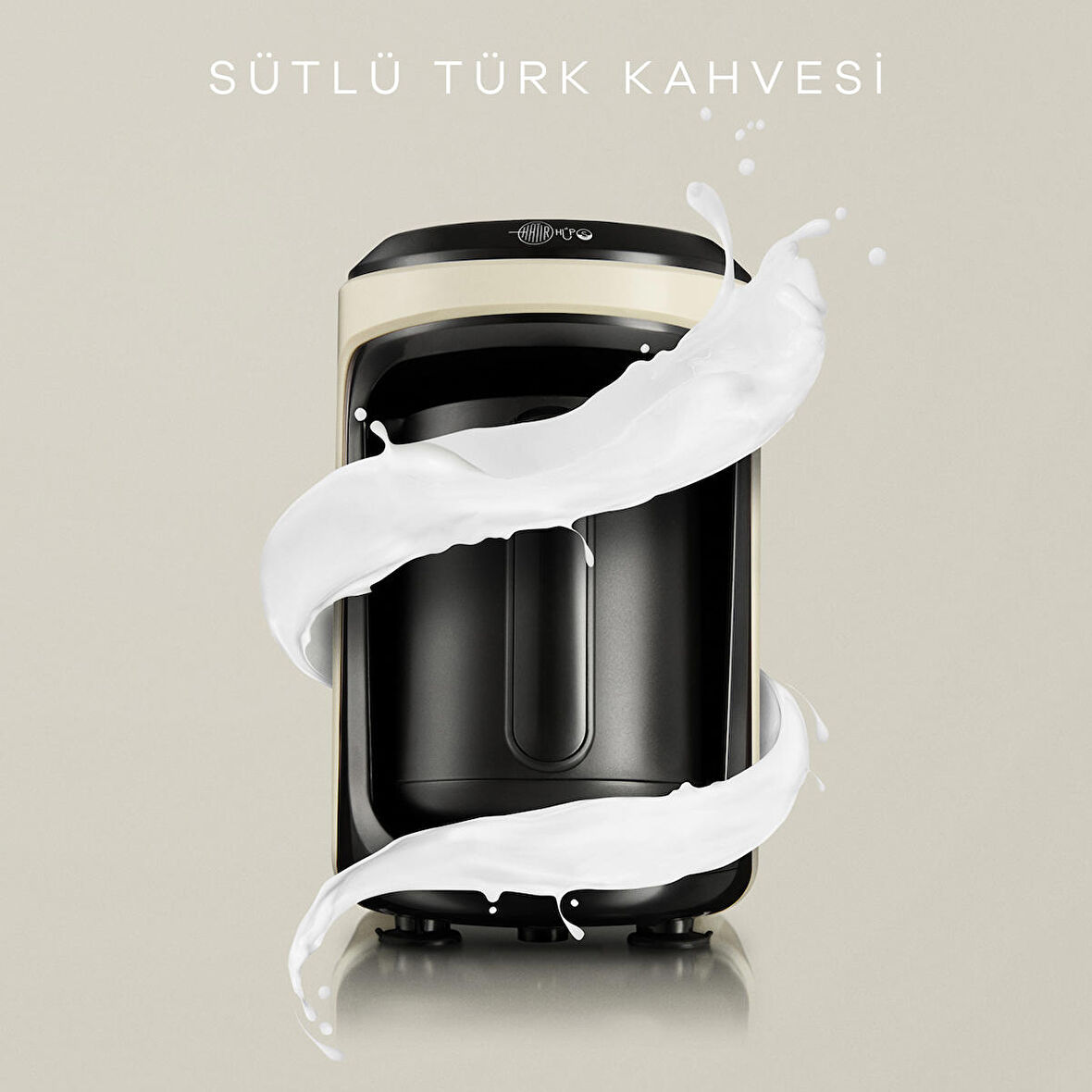 Karaca Hatır Hüps Sütlü Türk Kahve Makinesi Krem