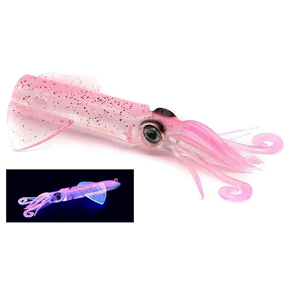 JLC Xipi Evo Yedek Gövde 10cm 12gr #02 Transparant UV Silikon Kalamar