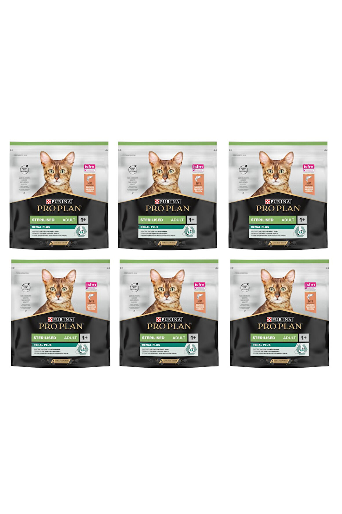 Pro Plan Renal Plus Sterilesed Somonlu Kısırlaştırılmış Kedi Maması 400 Gr. X 6 Paket