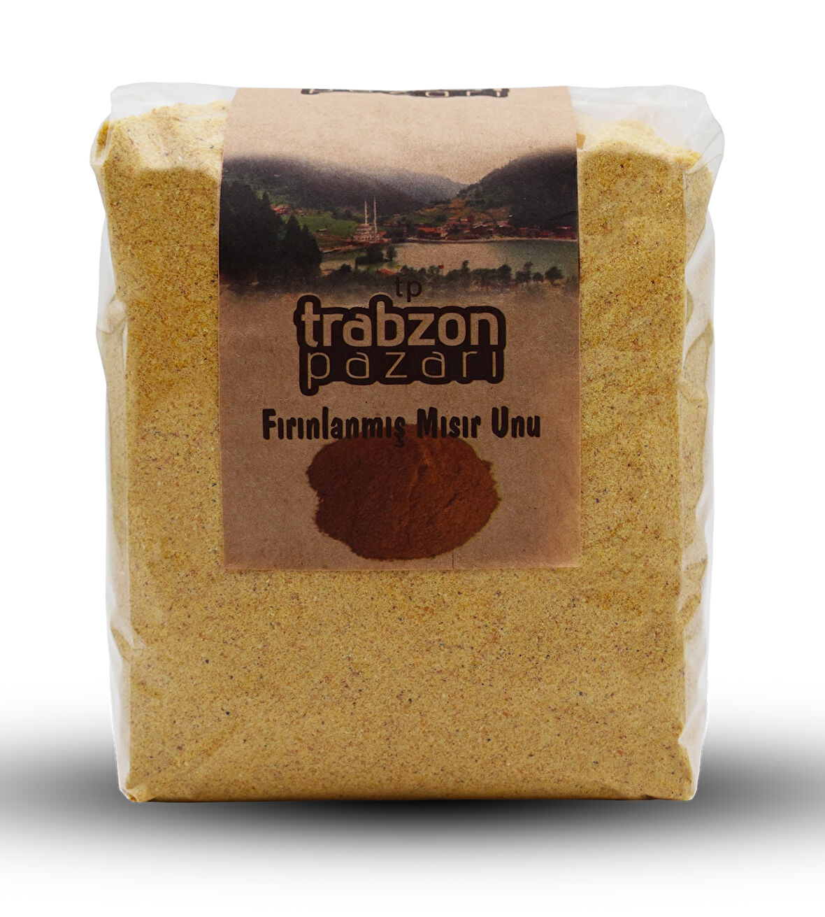 Trabzon Yöresel Ata Tohum Glutensiz Kavrulmuş Mısır Unu 900 gr