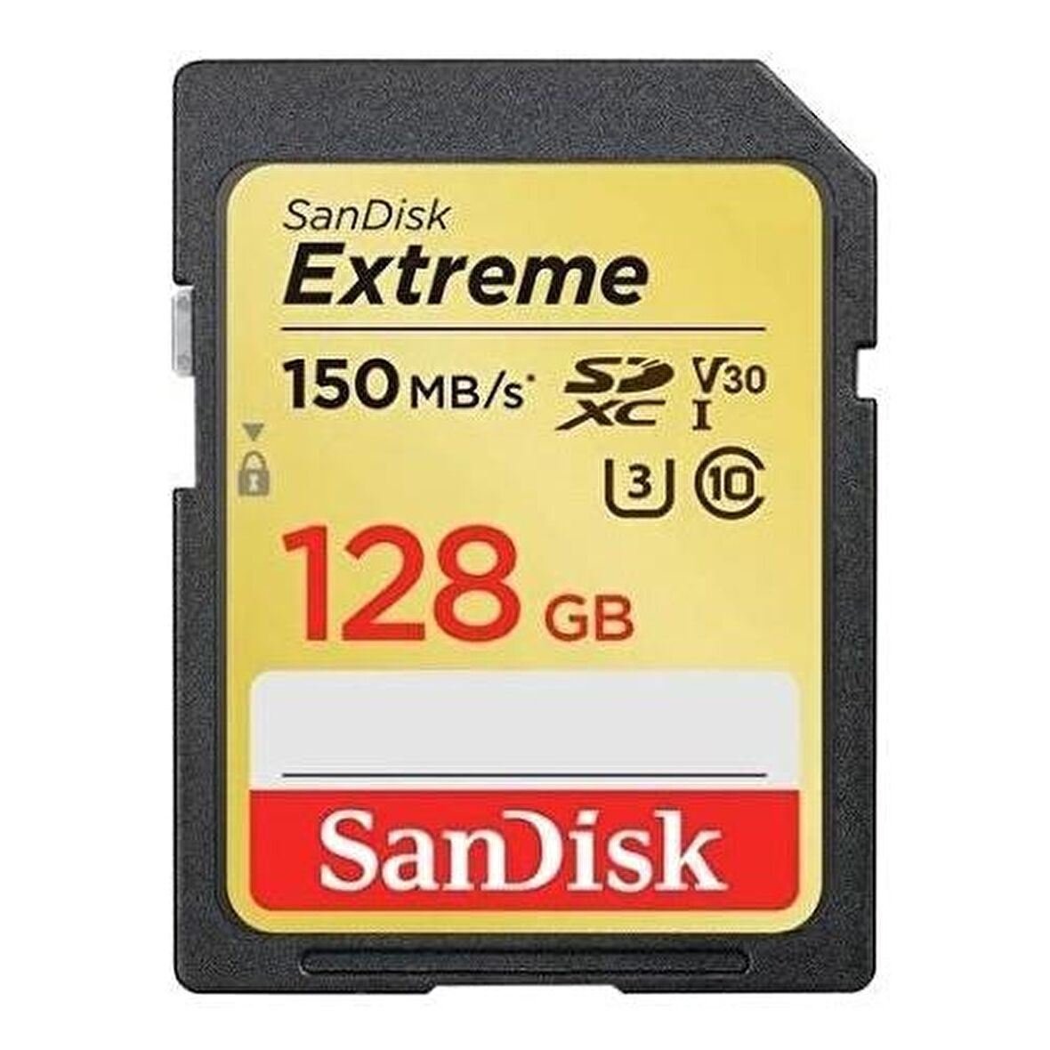 Sandisk Extreme 128GB SDXC Card 150MB/s V30 UHS-I U3 Hafıza Kartı (SDSDXV5-128G-GNCIN)