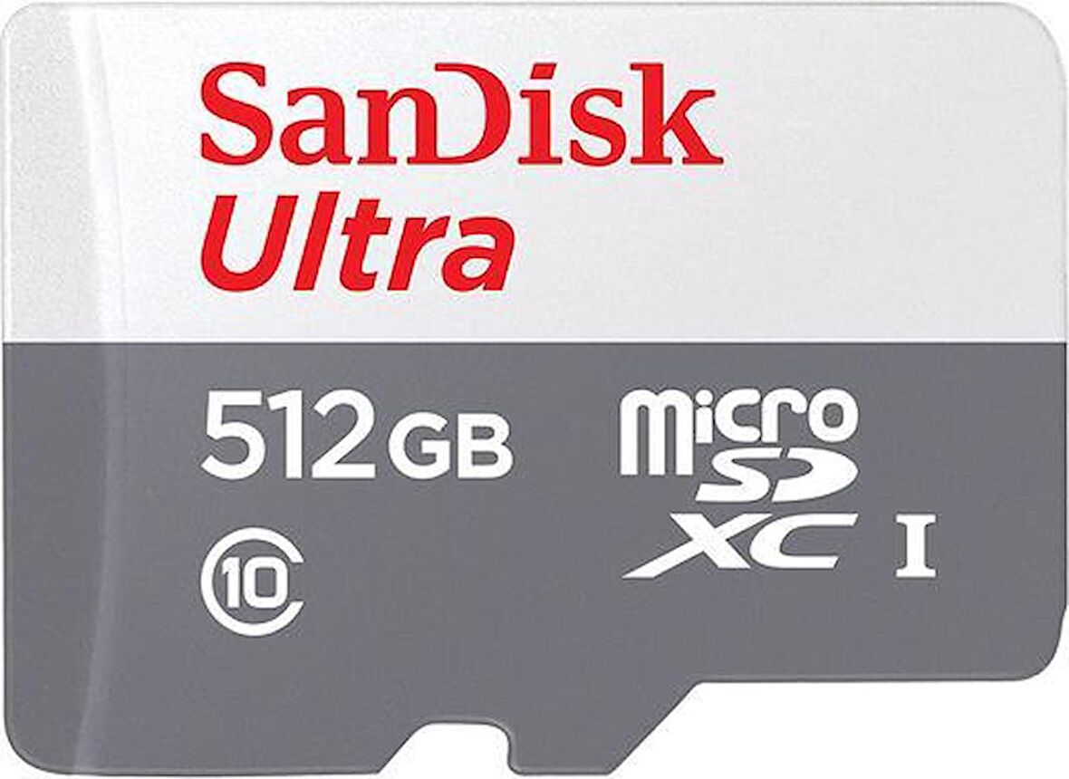 Sandisk Ultra 512gb Microsdxc 100mb/s Hafıza Kartı SDSQUNR-512G
