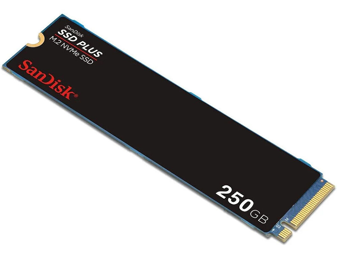 SanDisk SSD PLUS 250GB 2400MB-1500MB/s M.2 PCIe Gen 3.0 NVMe SSD SDSSDA3N-250G-G26