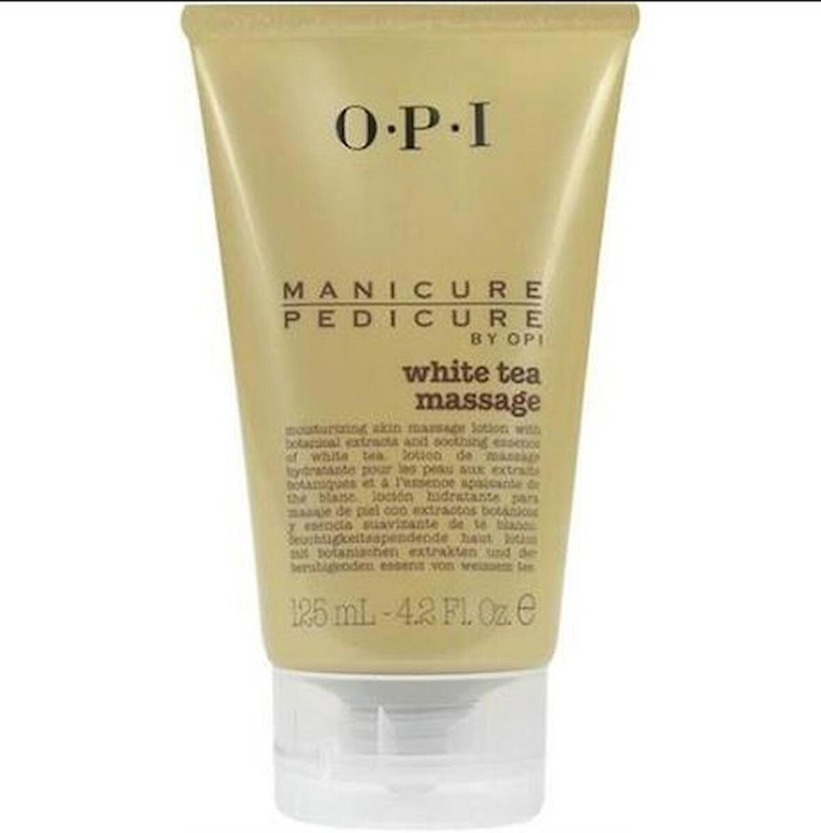 OPI Manicure & Pedicure White Tea Massage 125 ml