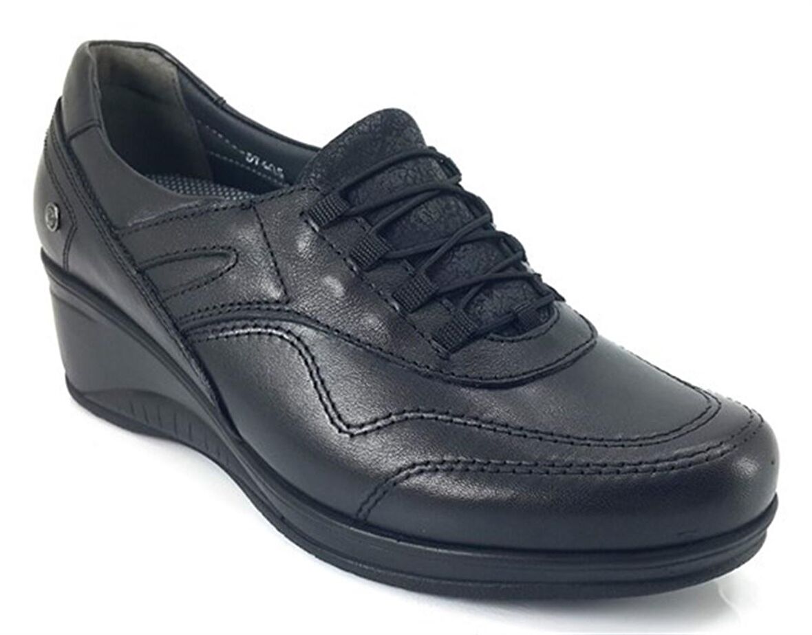 Versa Forelli GünlükAnatomik Kadın Ayakkabı-Siyah