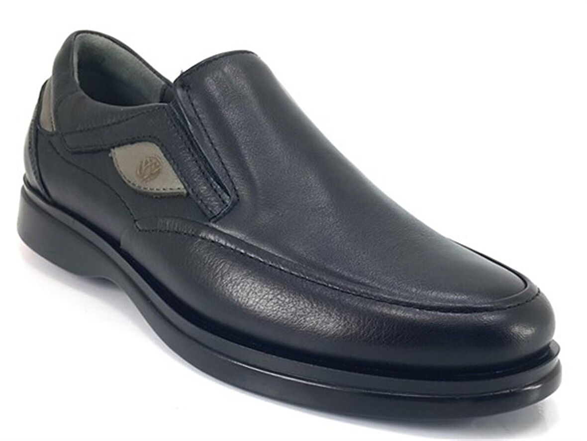 Nardo Forelli Düz Taban Anatomik Erkek  Ayakkabı-Siyah