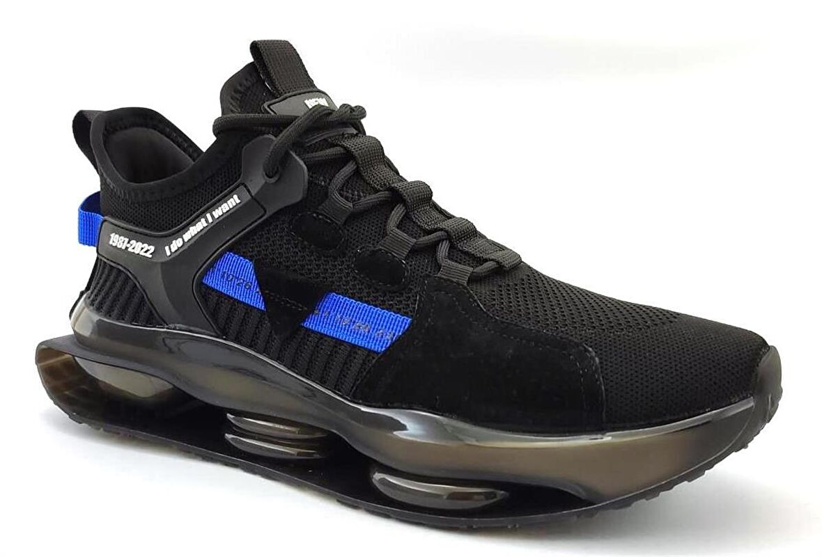 Guja 648 Günlük Erkek Sneaker Ayakkabı-Siyah