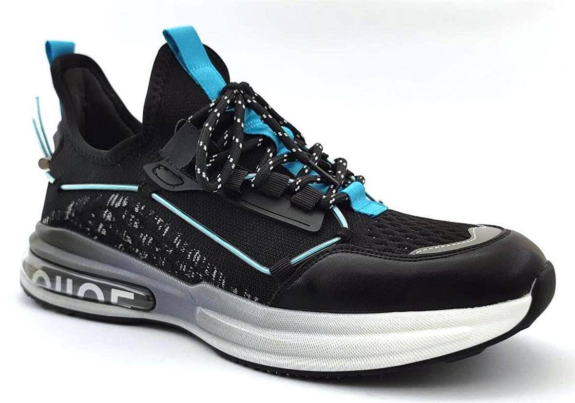 Guja 566 Erkek Sneaker Spor Ayakkabı-Siyah