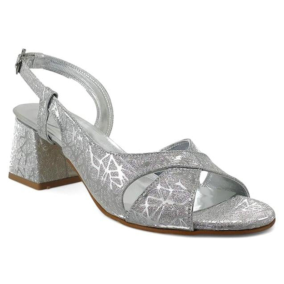 Beety 958 Günlük Klasik Kadın Ayakkabı-Gümüş