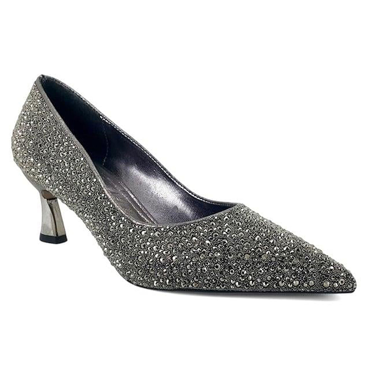 Beety 824 Günlük Kadın Abiye Ayakkabı-Platin