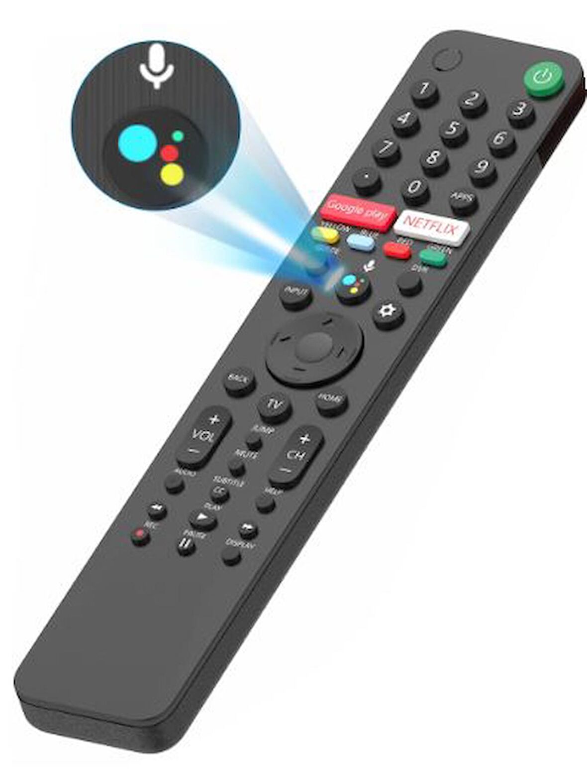 WEKO KL SONY RMF-TX500U NETFLIX-GOOGLE PLAY TUŞLU SES KOMUTLU LCD-LED TV KUMANDA
