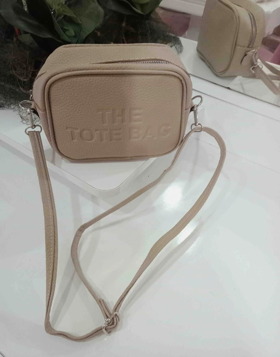 Kadın BEJ The Tote Bag El ve Omuz Çantası