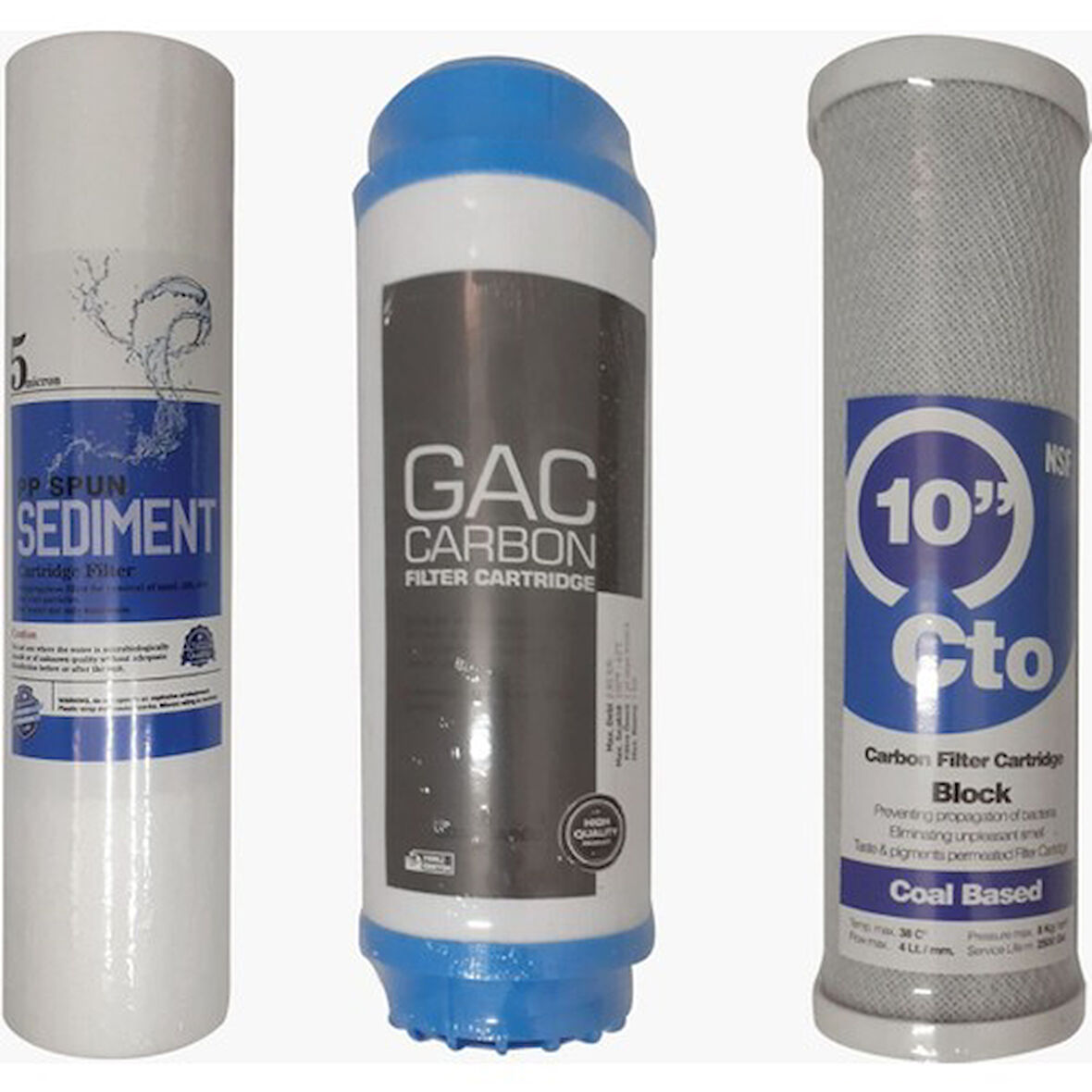 Su Arıtma Filtre Seti Nsf 'li