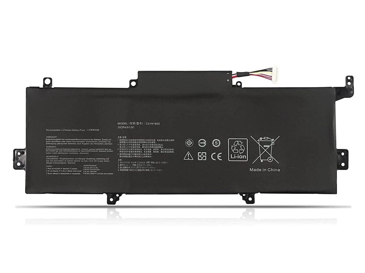 Asus U3100U Notebook Bataryası Laptop Pil