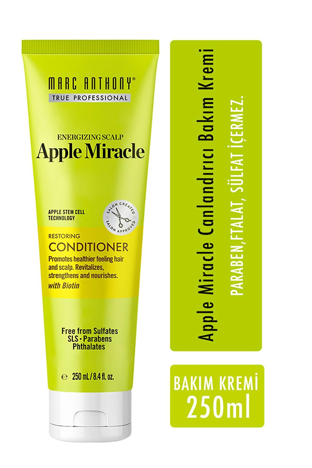 Marc Anthony Apple Miracle Besleyici Tüm Saç Tipleri İçin Saç Kremi 250 ml