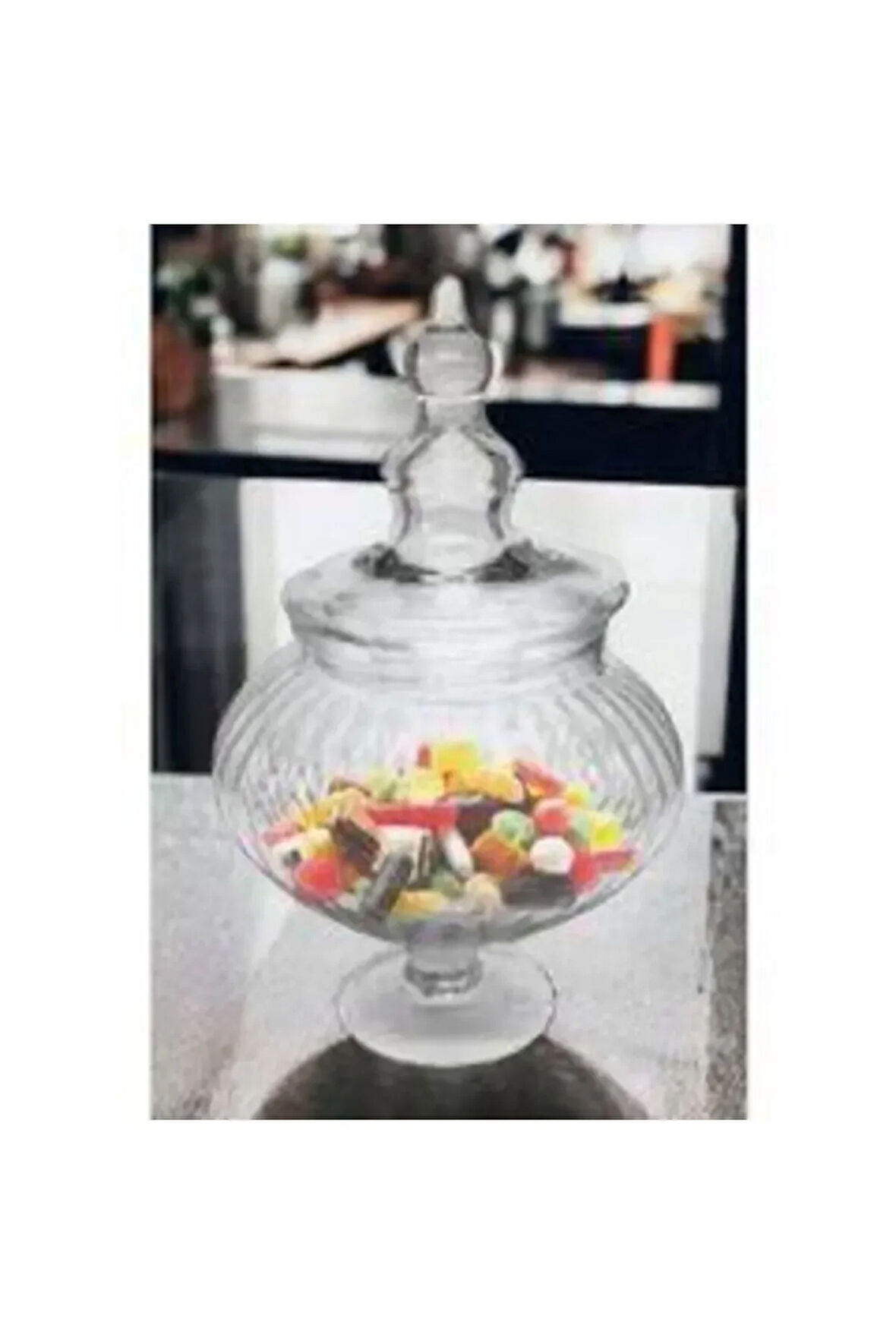 Özatik ayaklı drajelik şekerlik lokumluk sunumluk 30 cm