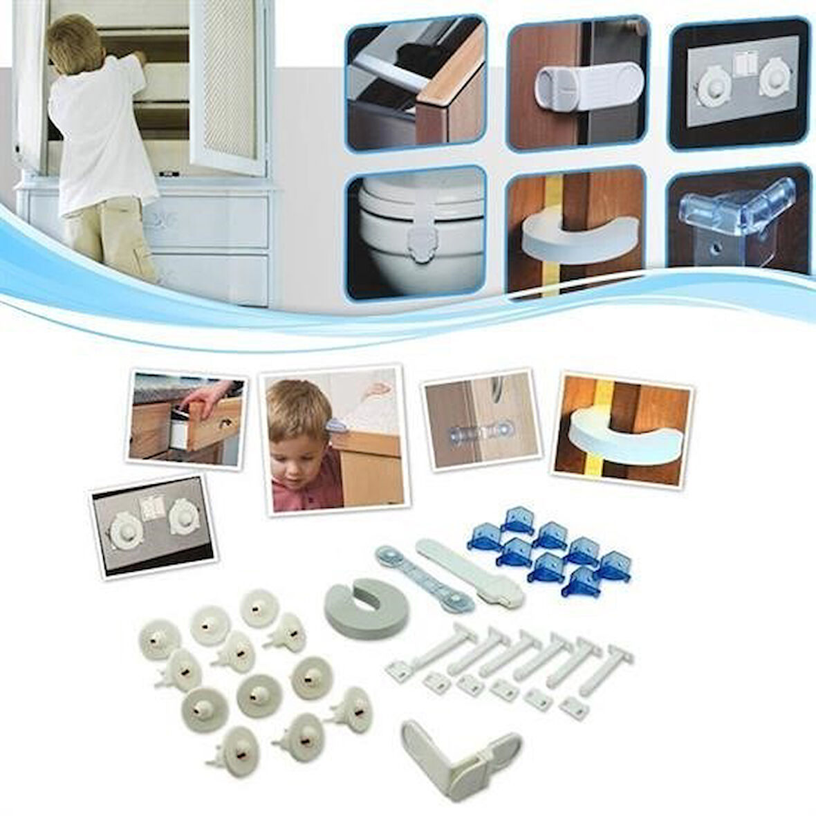 CT-STONES® Bebek Koruma Seti 30 Parça