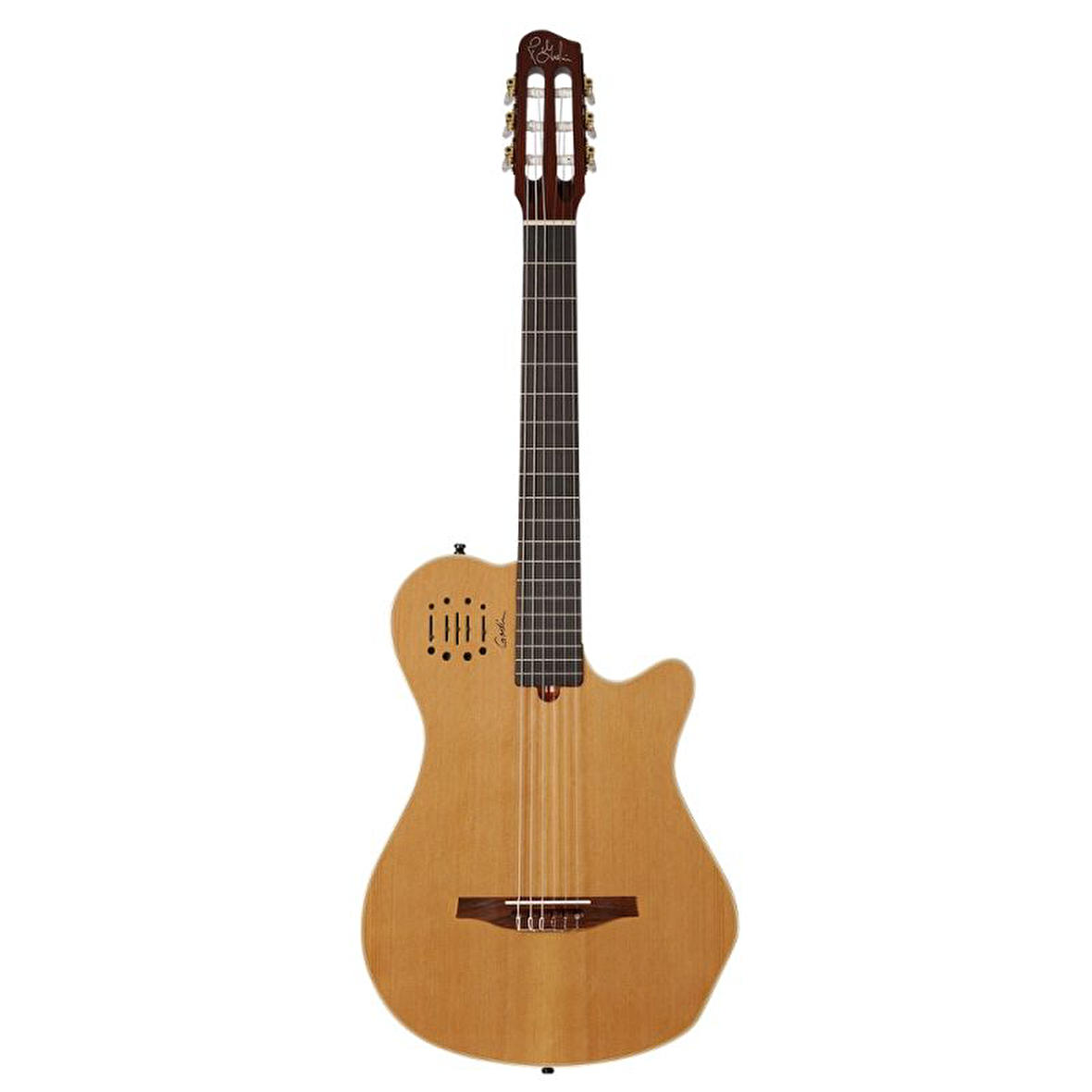 Godin Multiac Grand Concert Encore Sg Elektro Klasik Gitar (Natural)