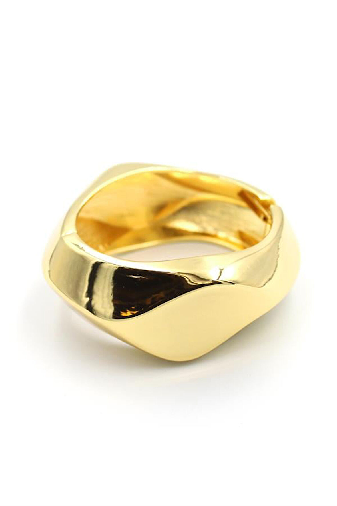 Kelepçe Bilezik - Altın